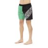 Bikkembergs Beachwear BKK1MBM09_GREEN&BLACK
